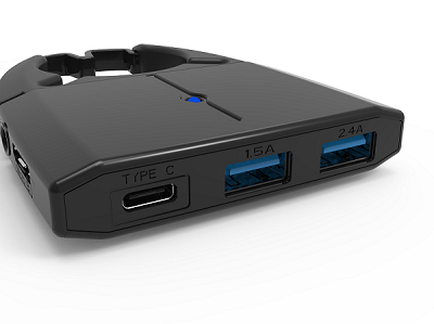 USB HUB Add On Power - Flycharger USB HUB Add On Power