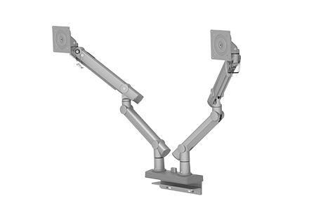 Dynafly+ Heavy-duty Dual Monitor Arms
