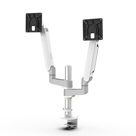 Dual Monitor Arms - Clamp or Grommet Mount for Light Duty - Dual Monitor Arm EGNA-202D / 302D