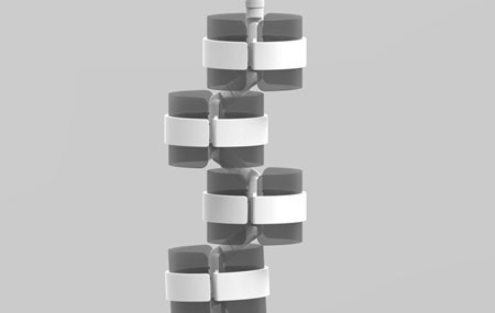 Easily move with multiple shaft.